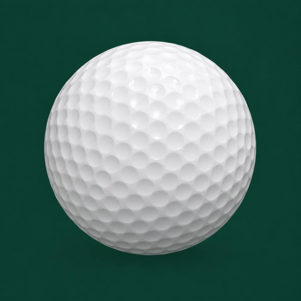 Representative white Titleist · Pro V1 golf ball mockup